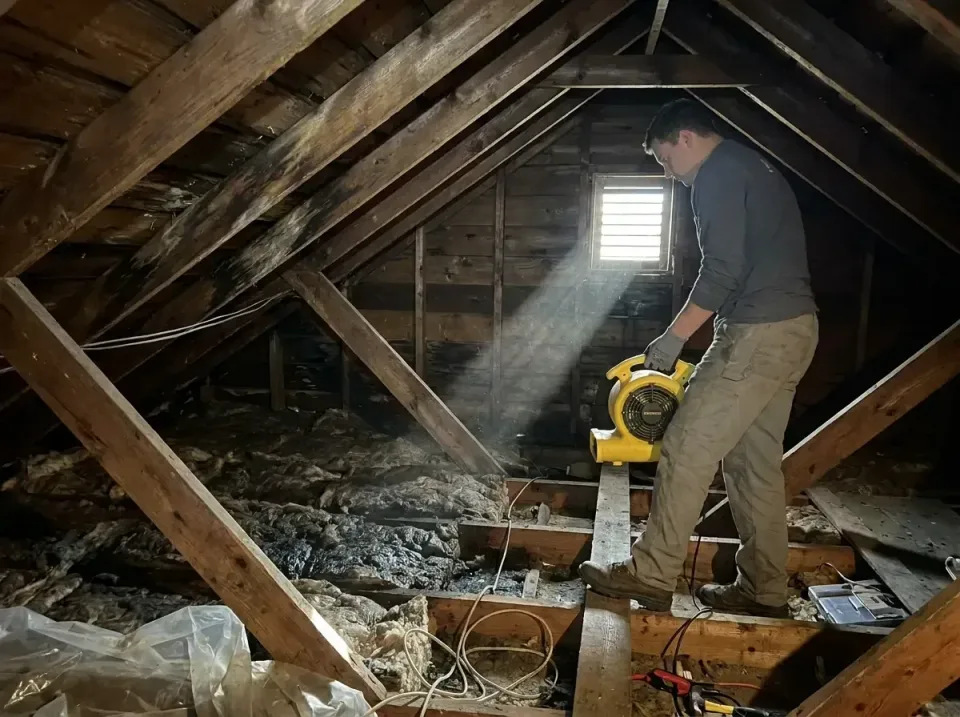 attic-water-damage-drying-proc-007 — frequently asked questions, Emergency Water Extraction & 24/7 Flood Response in Indepen…